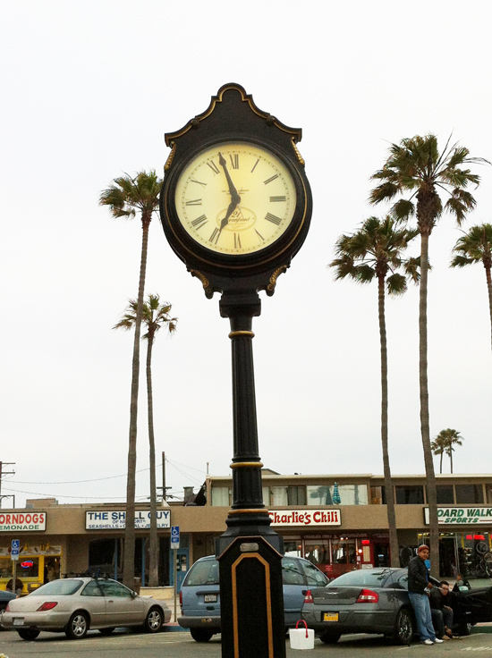 Watching Time in Newport Beach, California