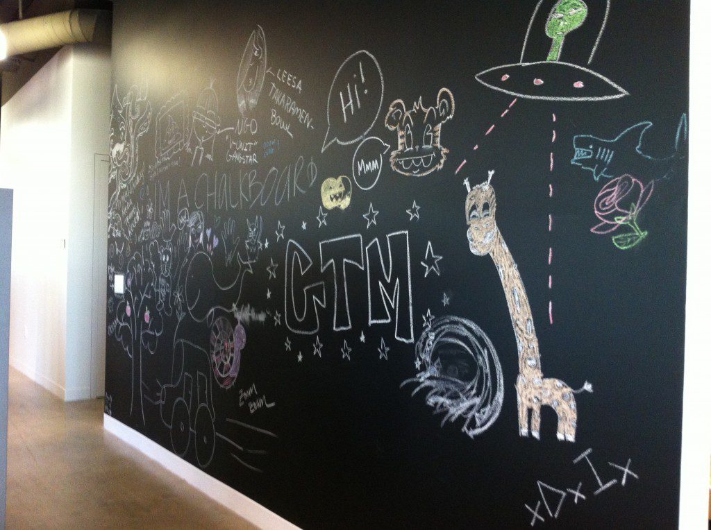 The Chalk Wall @ The Garage