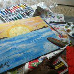 Surfer Beach Painting – Part 2