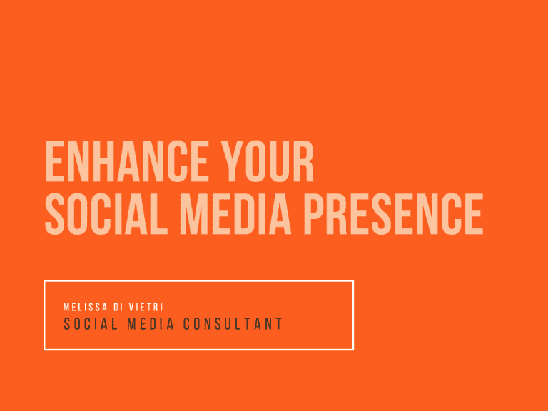 social media presence