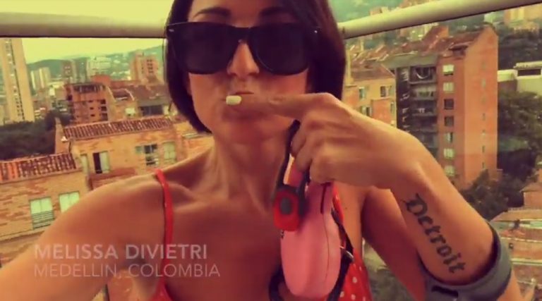 Melissa DiVietri in Medellin