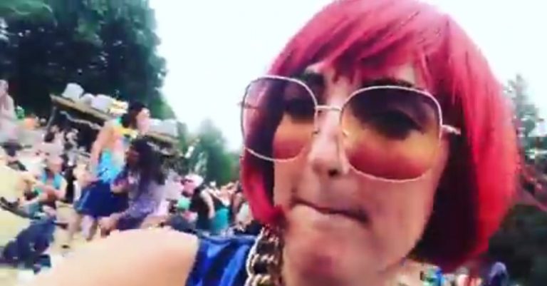 I like to party in crazy outfits