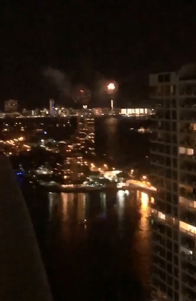 fireworks from my balcony