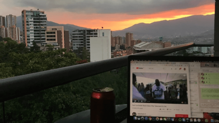 mountains of Medellin