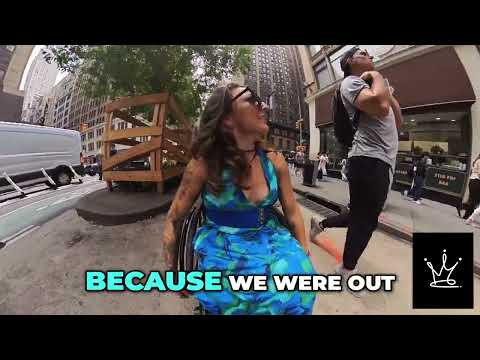 Day in the Life of Differently Abled Artist Exploring New York City #differentlyabled