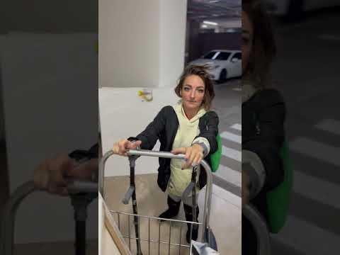 Uniquely Abled Woman On Forearm Crutches Laughing 😂 Finding Humor and Lightness in Rolling Through