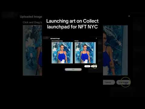 From Submission to Spotlight – Grateful to Be Featured by Collect at NFT.NYC 🙏 #FeaturedArtist