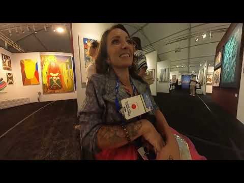 VIP Hamptons Fine Art Fair Preview ✨ Uniquely Abled Artist Experiences the Elegance #Hamptons2025