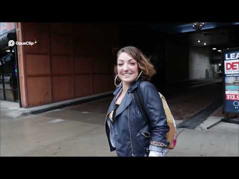 Crutches Can’t Stop Detroit Dreams 🌟 Woman Keeps Rolling #DetroitDreams