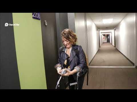 Detroit Life on Forearm Crutches 🚶‍♀️ Woman Navigates City Streets #DetroitLiving