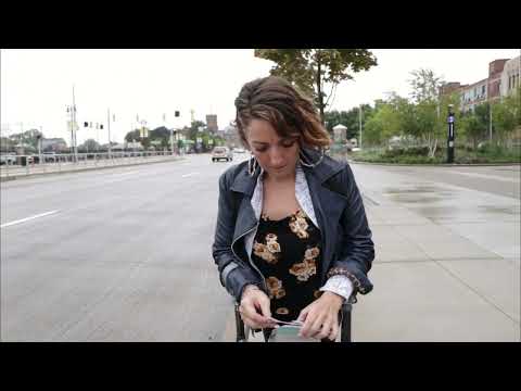 Moving Strong Through Detroit 🏋️ Woman’s Journey on Forearm Crutches #DetroitLift