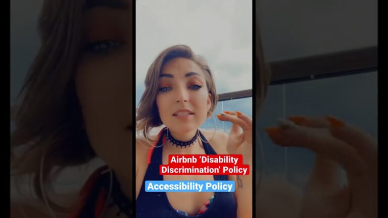 Why doesn’t Airbnb hold itself accountable for accessibility policies that are for disabilities￼_