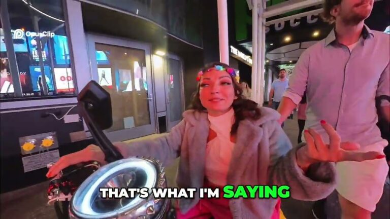 ✨ Lights, Camera… CHAOS! 🎬 Big Apple vibes, baby! 🍎 (With Subtitles)