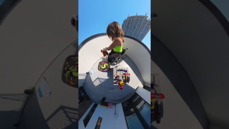 Finding Inspiration with a Differently Abled Artist Using a Wheelchair Paints the World in Color 🖌️