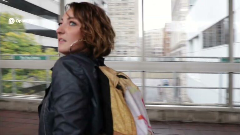 Taking the City on Crutches 🏗️ Woman Builds Her Path Through Detroit #DetroitBuild