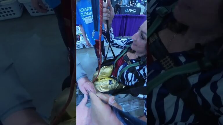 Rock Climbing in Wheelchair in Los Angeles