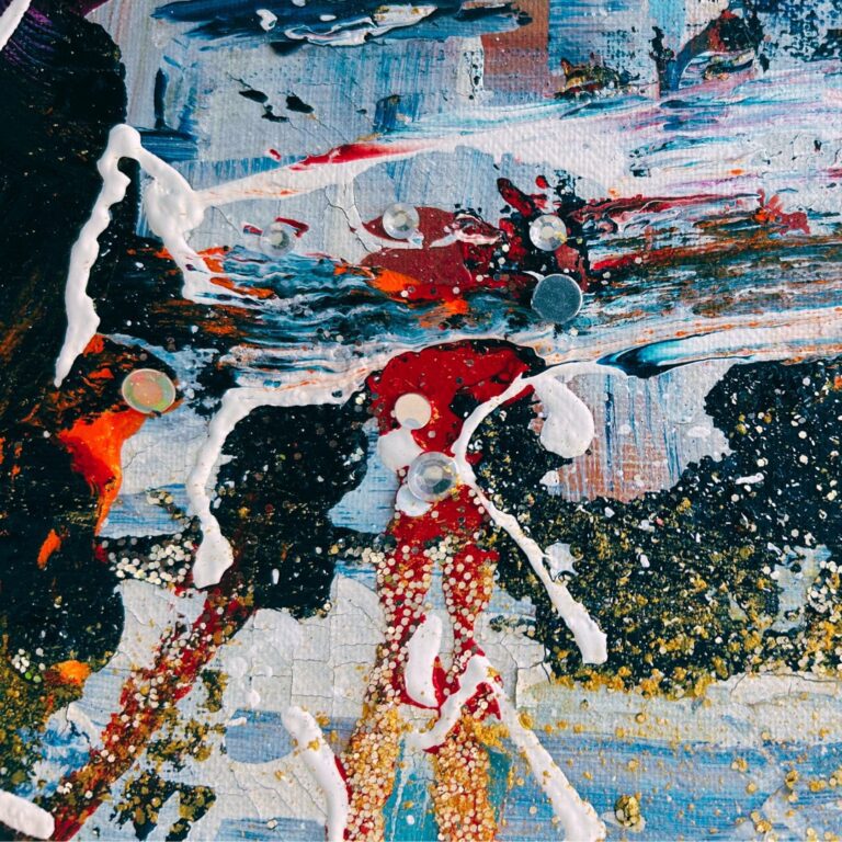 69. Protected Even in the Unknown I should’ve fallen. But I didn’t. Something carried me. Maybe it was you. Maybe it was faith. 🛡️ Start Collecting: 🔗 https://melissadivietri.com/abstract-art-canvas-wrap-prints/ #SheMeansBusiness