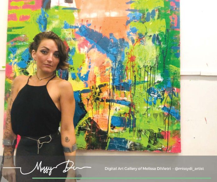 Daily Thoughts Abstract art is my playground. Fun vibes, fruitful projects, & doing good stuff keep me inspired as an independent artist. Join my colorful journey! π¨ #selfieoftheday Peek inside my studio: π melissadivietri.com/art #ArtLife