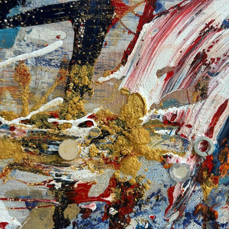 95. My Scars Tell the Story I used to hide my scars. Now I let them breathe. They are proof that I lived, grew, survived—and stayed soft through it all. ✍️ Start Collecting: 🔗 www.melissadivietri.com/abstract-art-canvas-wrap-prints/ #SheMeansBusiness