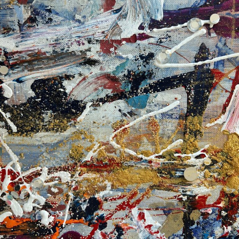 104. Bold Enough to Begin Again Starting over is scary—but necessary. I let go, stepped into the unknown, and chose to believe there’s something better ahead. ✨ Start Collecting: 🔗 www.melissadivietri.com/abstract-art-canvas-wrap-prints/ #BossLadies