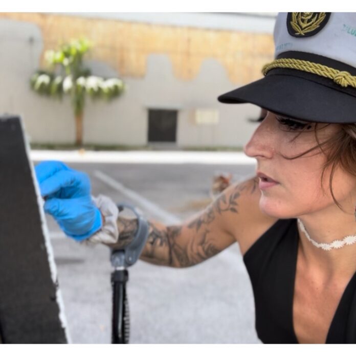 I paint freedom, passion, & a bit of chaos. Being an abstract artist fuels my independence & sparks good vibes everywhere. Life’s more fun when art leads the way. 🖌️ #selfieoftheday See my creations: 🔗 www.melissadivietri.com #ArtLife