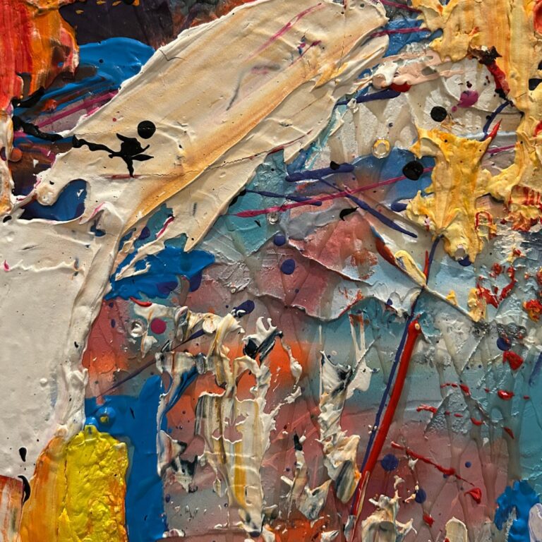 128. Unfiltered, Unfolding I don’t have all the answers—and that’s okay. I’m raw, unfiltered, and beautifully in progress. 🧡 Start Collecting: 🔗 www.melissadivietri.com/abstract-art-canvas-wrap-prints/ #DreamChasers