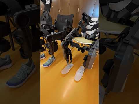 Trying on Exoskeleton Suit in Chicago #DifferentlyAbledLife