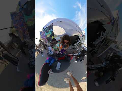 Setting Up My Art Booth 🛍️ How a Uniquely Abled Abstract Artist Preps for Festivals #ArtMarketVibes