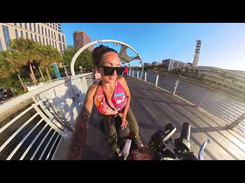 Differently Abled Woman POV on Medical Device in Sunny Florida – Disability Travel & Accessibility