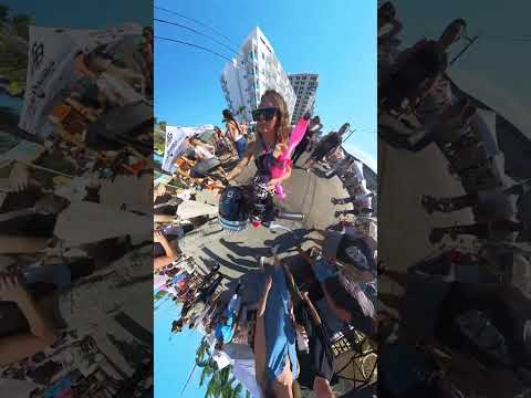 Painting in Public 🌈 Watch My Color Explosion at the Street Festival as a Disabled Artist