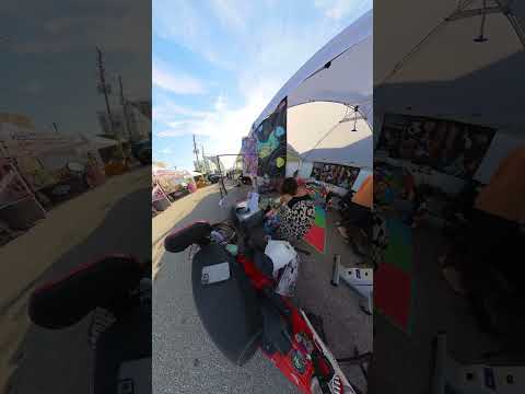 Painting Bold at Local Festival 🎨 Uniquely Abled Artist Shares Her Process Live #ArtOnDisplay