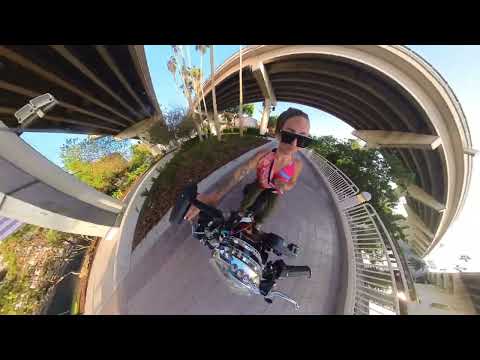 Rolling Through Florida Like a Boss – Living My Best Life on My Medical Device! 🌴