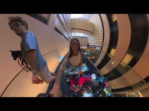 Exploring Conference Spaces on a Medical Device as a Woman With Unique Ability ✨ #DisabledAndProud