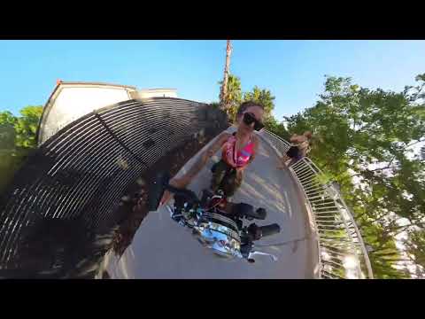 Rolling Through Florida Like a Boss – Living My Best Life on My Medical Device! 🌴