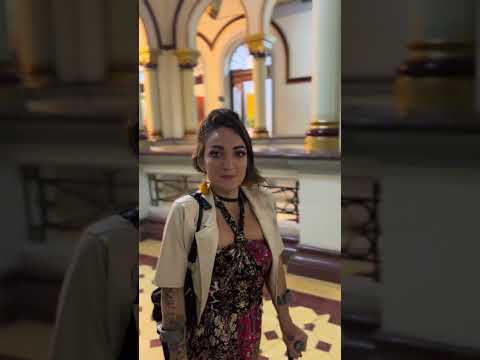 Walking Through Art With Purpose 🖼️ Forearm Crutches Don’t Limit This Global Soul #MobilityAid