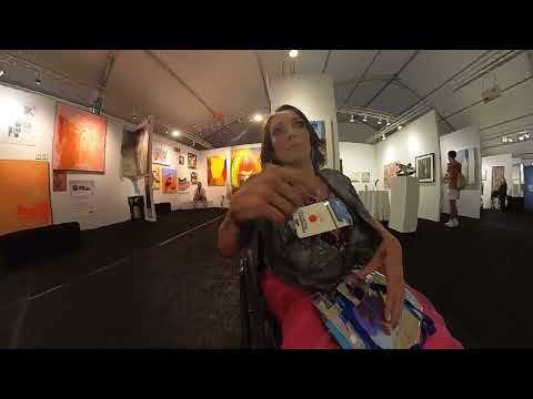 VIP Day in Hamptons as Global Creator 🎟️ What It’s Like Walking the Art World With Crutches