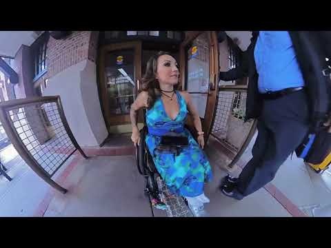 NYC Train to Times Square in My Wheelchair 🚆 Watch How I Travel as a Uniquely Abled Artist