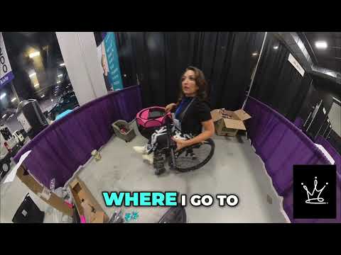 Epic Wheelchair Booth Setup at Abilities Expo 2023 #DisabilityMatters