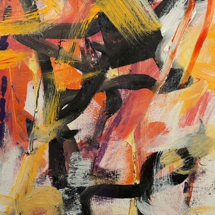 141. Whole Without Comparison⠀ ⠀ I’m not here to compete. I’m here to connect. Staying true is the only win that matters. 🤝⠀ ⠀ Start Collecting: 🔗 www.melissadivietri.com/abstract-art-canvas-wrap-prints/⠀ #WomenInBusiness