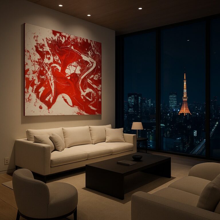 Every challenge carries a lesson 📖 Adversity Abstract Painting is a handmade original that reflects courage through layered textures + bold tones.⠀ ⠀ 🔗 www.shop.melissadivietri.com/products/adversity-abstract-painting-handmade-art #newart @missydi