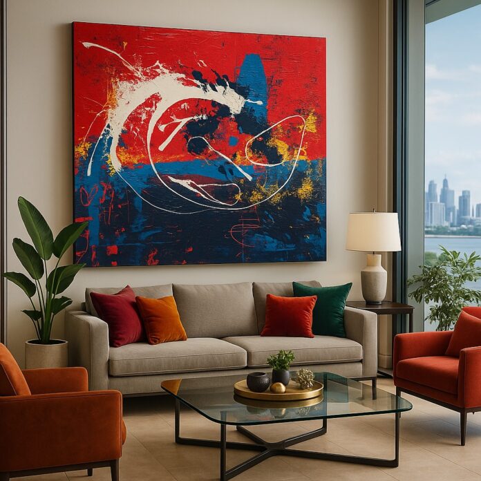 Daily Thoughts Soft echoes, heavy heart—this handmade piece reminds us that the quietest moments can leave the deepest impression. 💭⠀ 🔗 www.shop.melissadivietri.com/products/whispers-hold-weight-abstract-painting-handmade-art #EmotionalArt @missydi ⠀