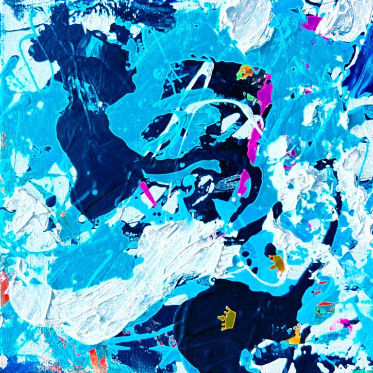 🖼️ 18. Fragile But Powerful Living with a bone density condition means every aspect of life is tinged with a sense of fragility. Vibrant Energy 💙 is now available for art collecting on @magicedenofficial Powered by @Apecoindao #ApeChain 🦍⛓️ 🔗 https://magiceden.io/item-details/apechain/0xa6c75e9fc60ce569c8f11f514fcd3fe562990f44/18