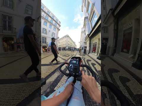 Uniquely Abled Woman Exploring Lisbon in My Medical Device 🇵🇹 Rolling Through Portugal as a Global