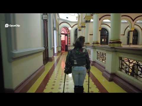 Differently Abled Abstract Artist Travels to Medellin #ArtGallery