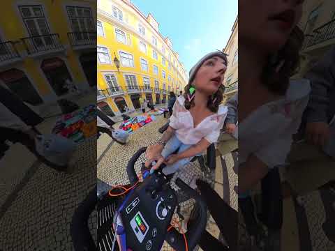 Scootering Freely in Lisbon 🌍 Disabled Woman Explores the City With Confidence and Joy #AccessLisbon