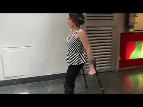 Powering Through Medellín’s Busiest Mall on Forearm Crutches 💪 #DifferentlyAbled