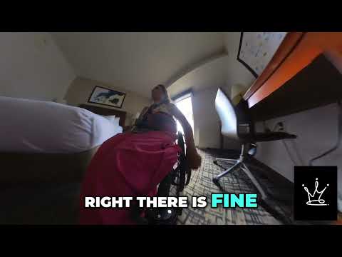 Heartwarming Hotel Surprise and Parking Prank #DisabilityTravel #TravelFun