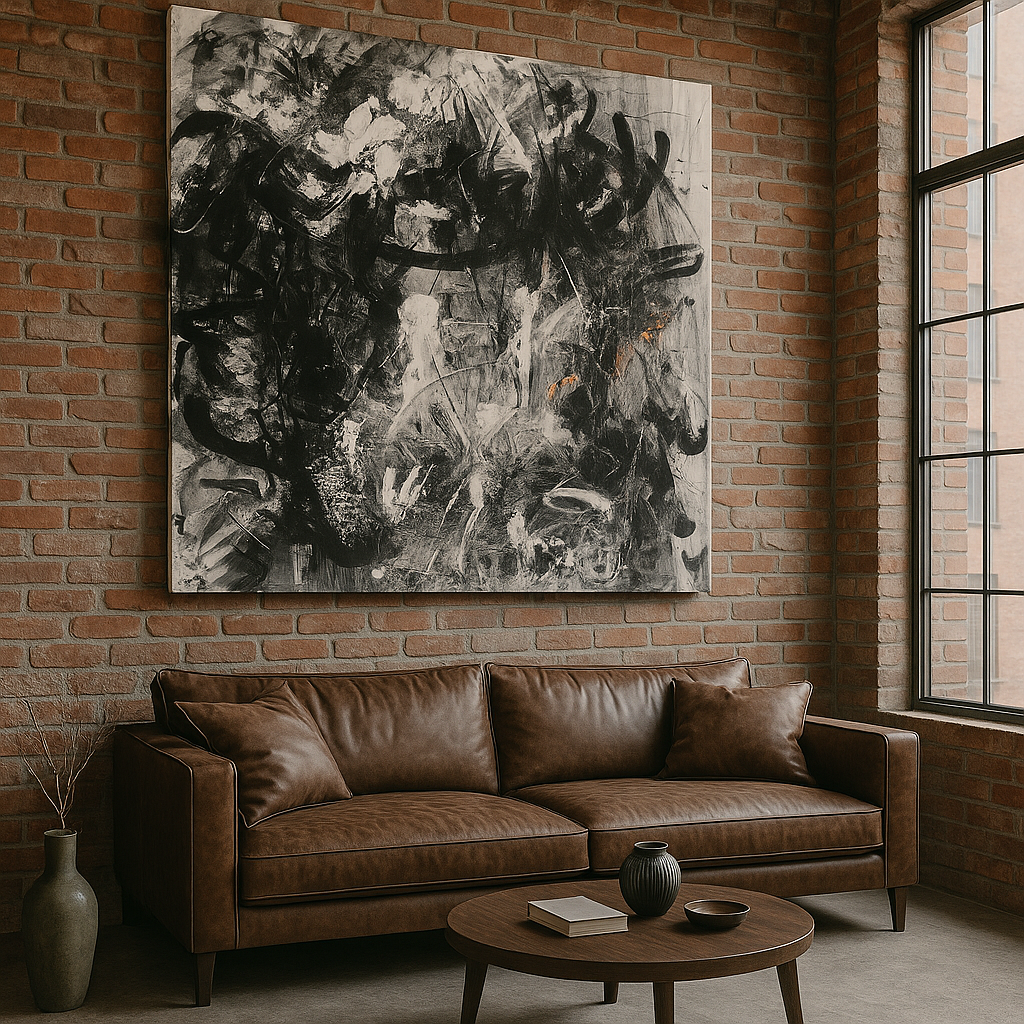industrial abstract painting industrial abstract painting