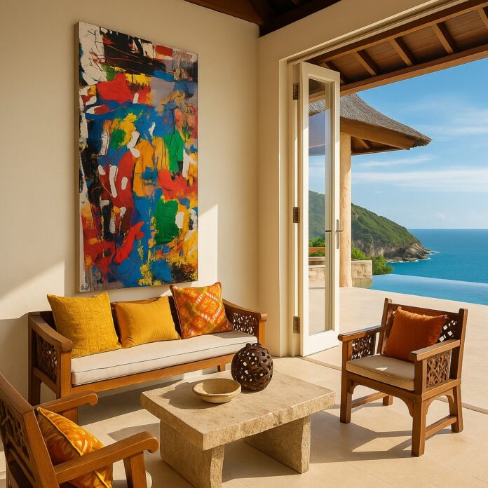 Alive with color and energy, Open Your Imagination asks: what happens when we drop our guard and let creativity lead? 💫 🔗 http://www.shop.melissadivietri.com/products/open-your-imagination-abstract-painting-handmade-art