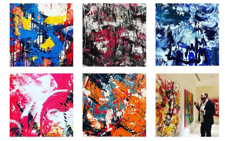 The Artist Who Redefined Limits 🌎 Born with sacral agenesis, I was told what I couldn’t do. So I painted what I would. My art became my movement — bold strokes of freedom, resilience, and faith. Every piece is proof that adversity can’t define destiny. #abstractart #inspiration